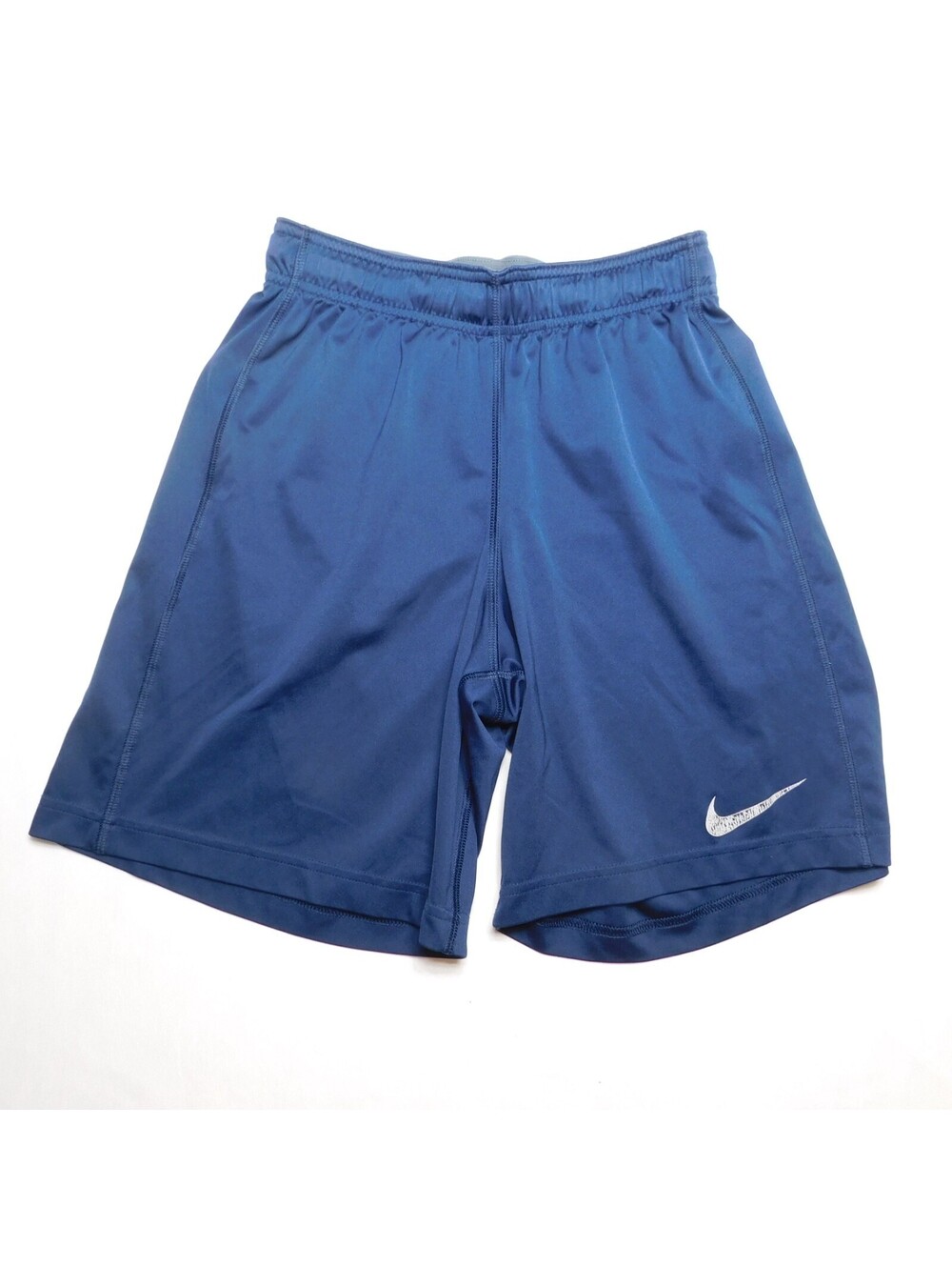 Nike Dri-Fit Shorts Boys Medium Navy Blue Athletic Basketball Gym Performance M